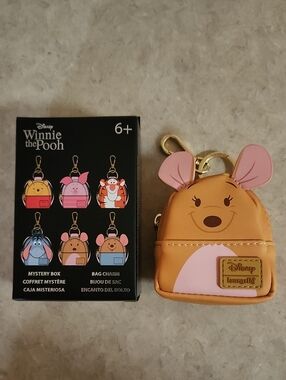 Loungefly Disney Kanga Mini Backpack Bag Charm - NWT Open box